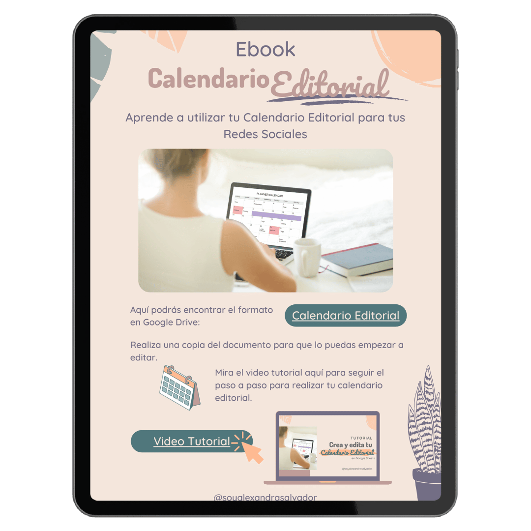 Ebook Calendario Editorial